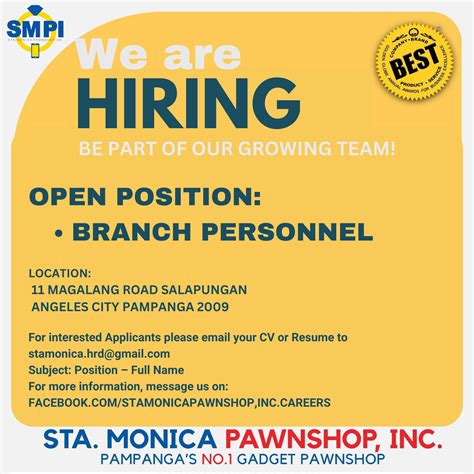 job hiring san fernando pampanga|3,000+ Jobs, Employment in San Fernando 27 August, 2024.